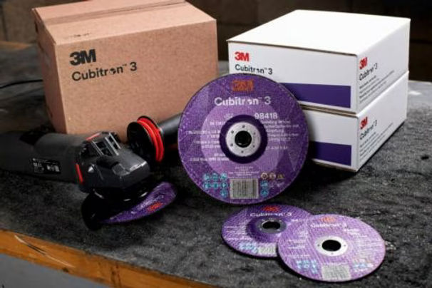 Imagem do artigo Discos de corte e desbaste Cubitron 3: benefícios